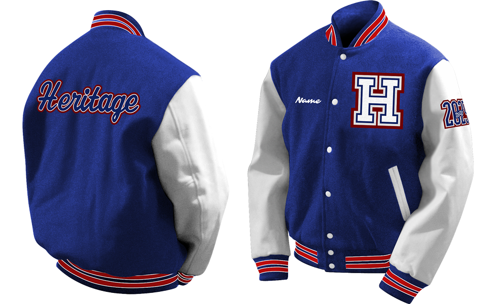 HERITAGE HIGH SCHOOL – Herff Jones Letter Jackets HERITAGE HIGH SCHOOL – Herff Jones Letter Jackets