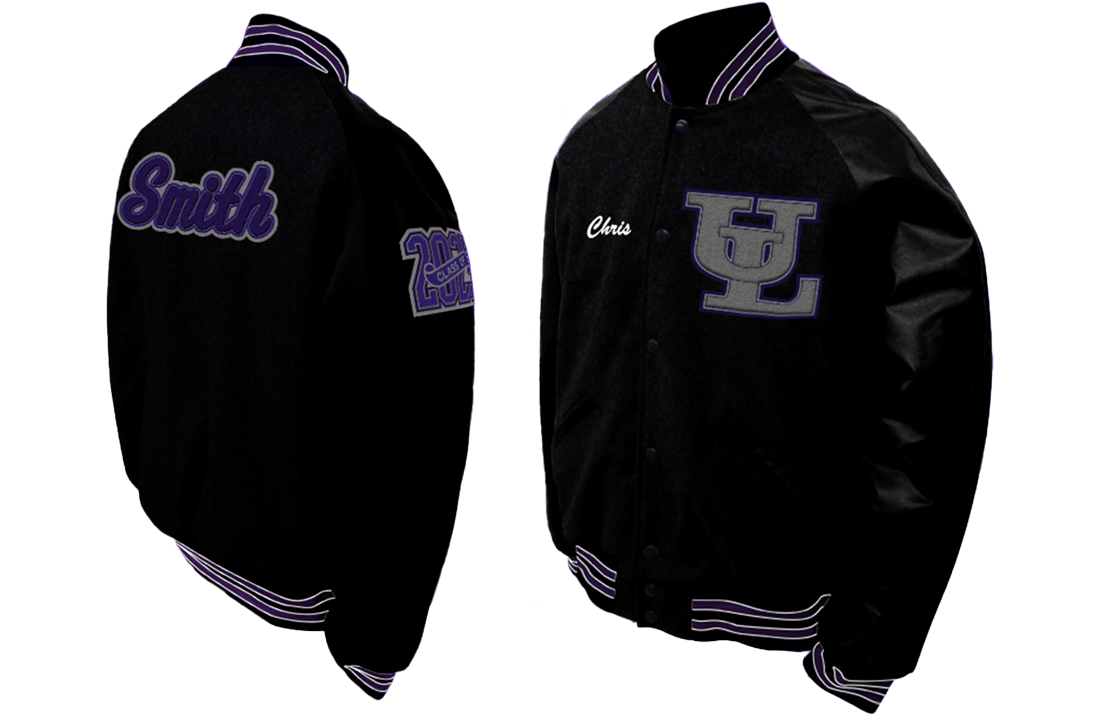 0658 neon light blouson パープル紫 ブルゾン UPSON-LEE HIGH SCHOOL – Herff Jones Letter Jackets