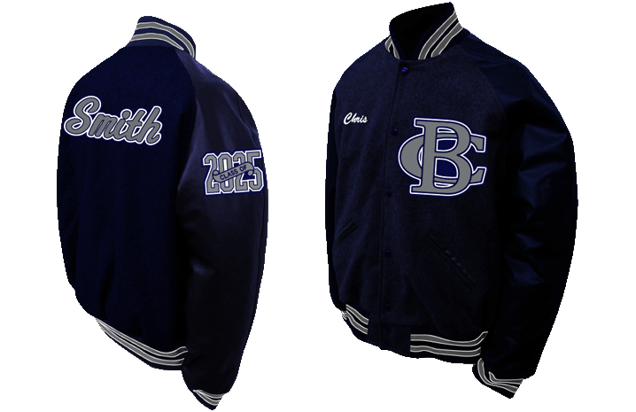 Black Varsity Brooklyn Dodgers Letterman Jacket - HJacket